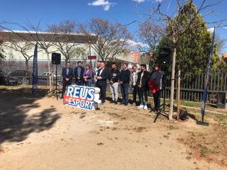 Inauguració parc de cal·listènia parc Mas Carandell