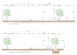Projecte carril bici carrer Recasens i Mercadé