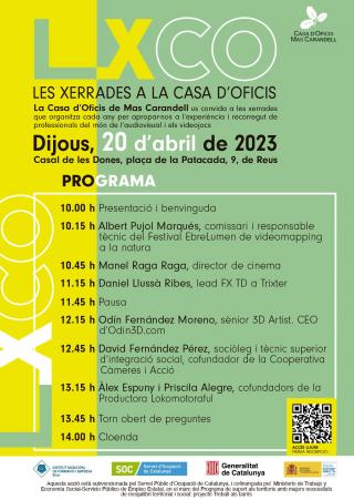 Cartell xerrades de la Casa d’Oficis de Mas Carandell