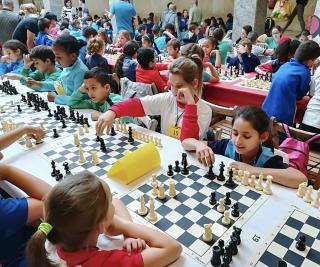 Imatge d'arxiu de la Trobada d'Escacs del 2018