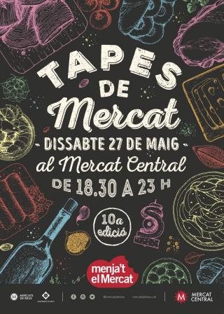 Cartell Menja't el Mercat 2023