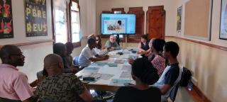 Sessió de treball dels Serveis Territorials de l'Ajuntament de Reus amb professors i estudiants d'Ahmadu Bello University