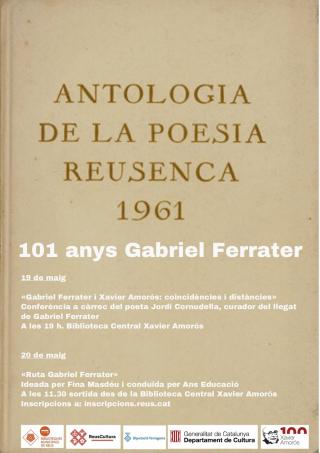 Cartell 101 anys Gabriel Ferrater