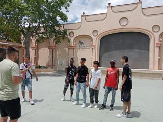 Taller rap joves migrats Joventut