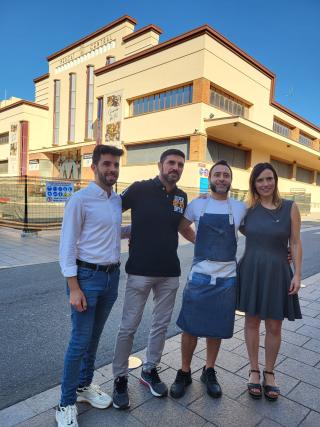 Roda de premsa de l'inici de les obres del nou accés del Mercat Central