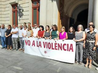 Concentració silenciosa per condemnar un feminicidi