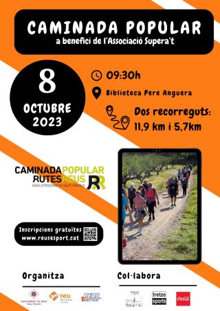 Cartell caminada 8 d'octubre