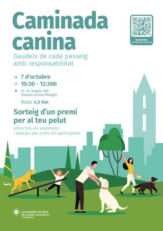 Cartell caminada canina 7 d'octubre