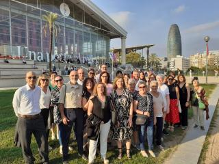 Fotografia de la delegació reusenca del Voluntariat per la Llengua