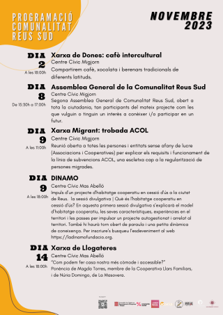 Programació Comunalitat novembre 2023 1
