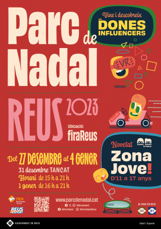Cartell Parc de Nadal 2023