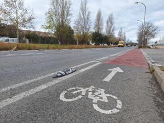 Carril bici avinguda de Falset