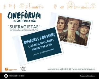 Cinemafòrum sessió 6 de març