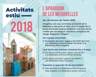 Cartell joc de lectura d'estiu