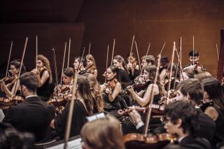 Imatge d'un concert de la JONC Alevins