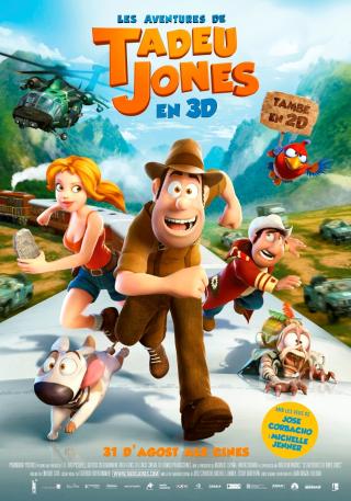 Cartell de «Les aventures de Tadeu Jones».