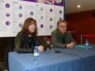 Imatge de la presentació del recital al Teatre Bartrina