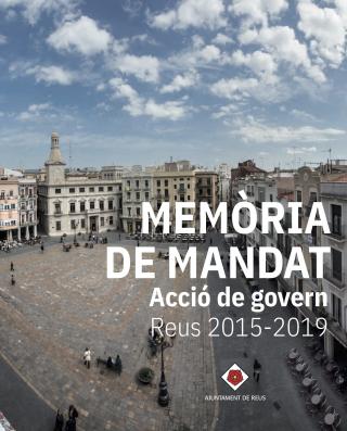 Portada de la memòria de mandat