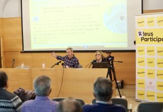 Imatge d'arxiu de la presentació de propostes de Pressupostos participatius 2018 a l'antic hospital de Reus el març passat