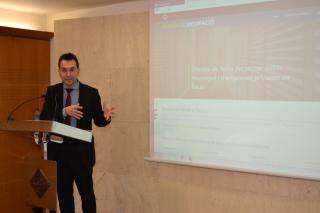 Presentació portal d'ocupació de Reus, regidor Daniel Rubio