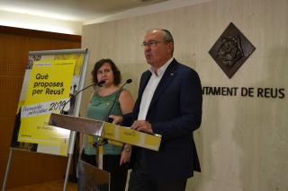 Imatge roda premsa presentació Pressupostos participatius Reus 2019