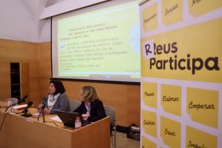 Imatge de l'acte de presentació dels projectes dels pressupostos participatius de Reus