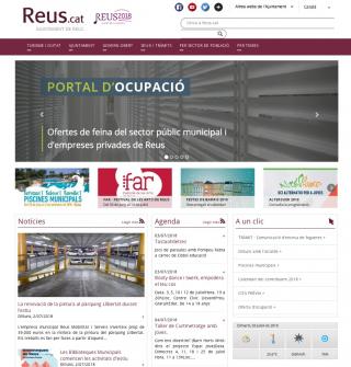 Una imatge del web municipal reus.cat