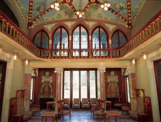 Vista interior de l'Institut Pere Mata de Reus