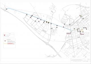 Plànol de les afectacions al trànsit