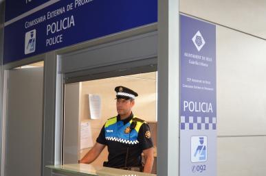 Guàrdia Urbana: Comissaria Externa de Proximitat a l'Aeroport de Reus 