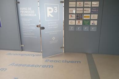Entrada espai de promoció econòmica