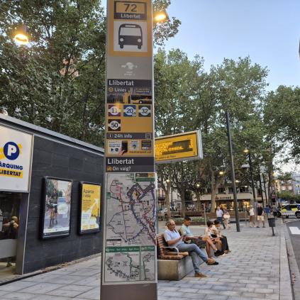 Accedeix a Imatge parada Reus Transport Llibertat