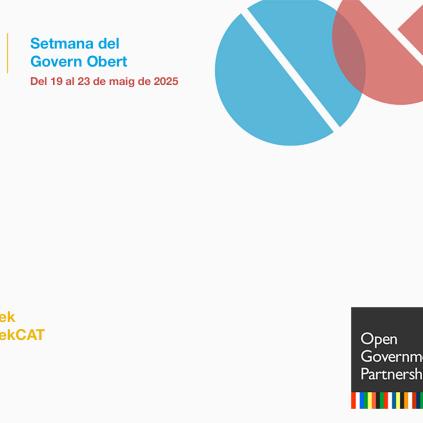 Accedeix a Imatge Setmana del Govern Obert 2025