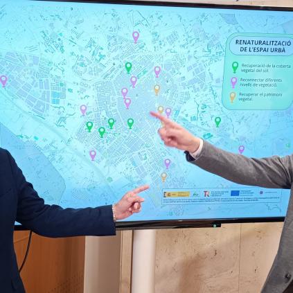 Accedeix a Roda de premsa de les accions de renaturalització en l’entorn urbà dekl projecte RENATUReus