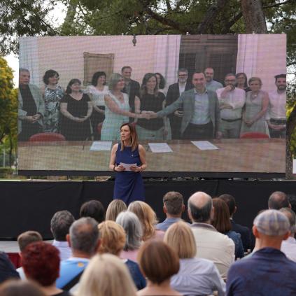 Accedeix a "Un any de canvi", conferència de l'alcaldessa de Reus