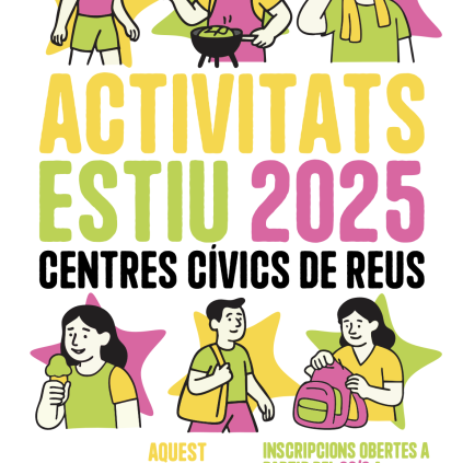 Accedeix a Cartell activitats estiu XCC 2025