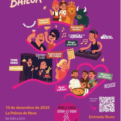 Accedeix a Cartell de la jornada «Reus Batega per la Fundació Noelia»