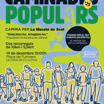 Accedeix a Cartell Caminada per la Marató 2025