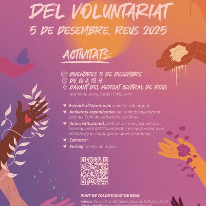 Programa Dia Internacional del Voluntariat 2025 Accedeix a Programa Dia Internacional del Voluntariat 2025
