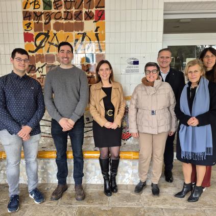 Presentació d'Escoles Ambaixadores del Parlament Europeu a l'Institut Gaudí Accedeix a Presentació d'Escoles Ambaixadores del Parlament Europeu a l'Institut Gaudí