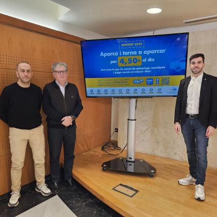 Accedeix a Presentació novetats aparcaments 2026
