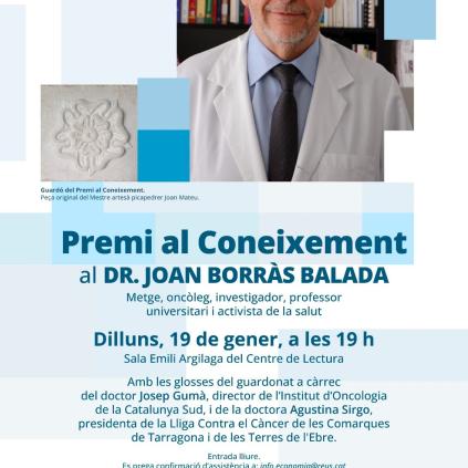 Accedeix a Cartell Premi al Coneixement 2026