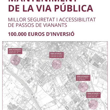 Accedeix a Plànol obres millora passos de vianants