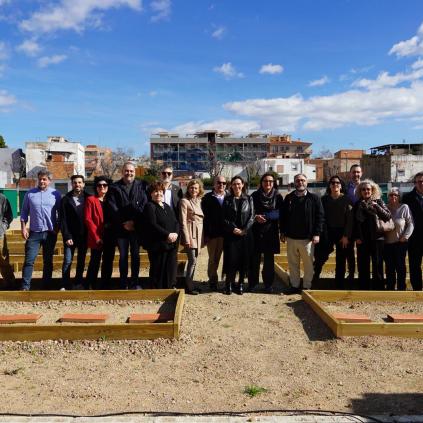 Accedeix a Inauguració horts urbans del carrer d'Astorga