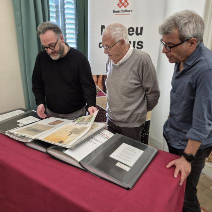 Accedeix a Donació del fons de l’arquitecte Lluís Tarragó Anguera