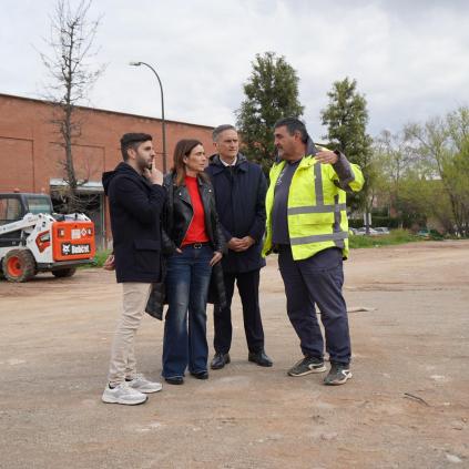 Accedeix a Obres a l'aparcament dissuasiu del carrer de Múrcia