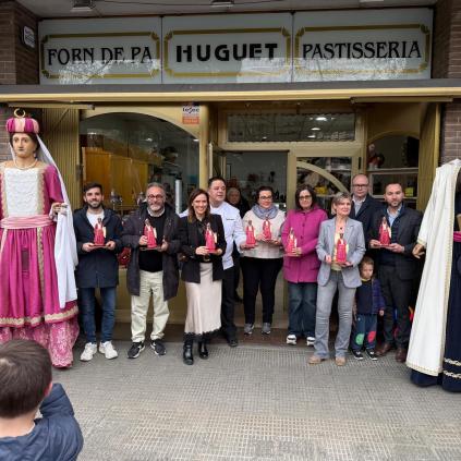 Accedeix a Figura de xocolata del Seguici Festiu 2026: Geganta Mora