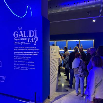 Accedeix a Inauguració de l'exposició “I si Gaudí hagués tingut IA?”