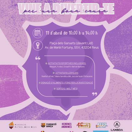 Cartell jornada Barça Activa't Accedeix a Cartell jornada Barça Activa't