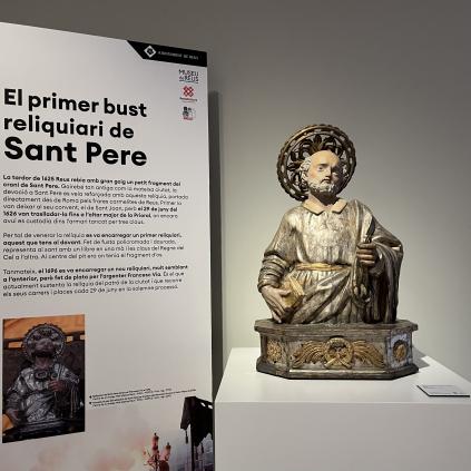 Accedeix a Primer bust reliquiari de Sant Pere
